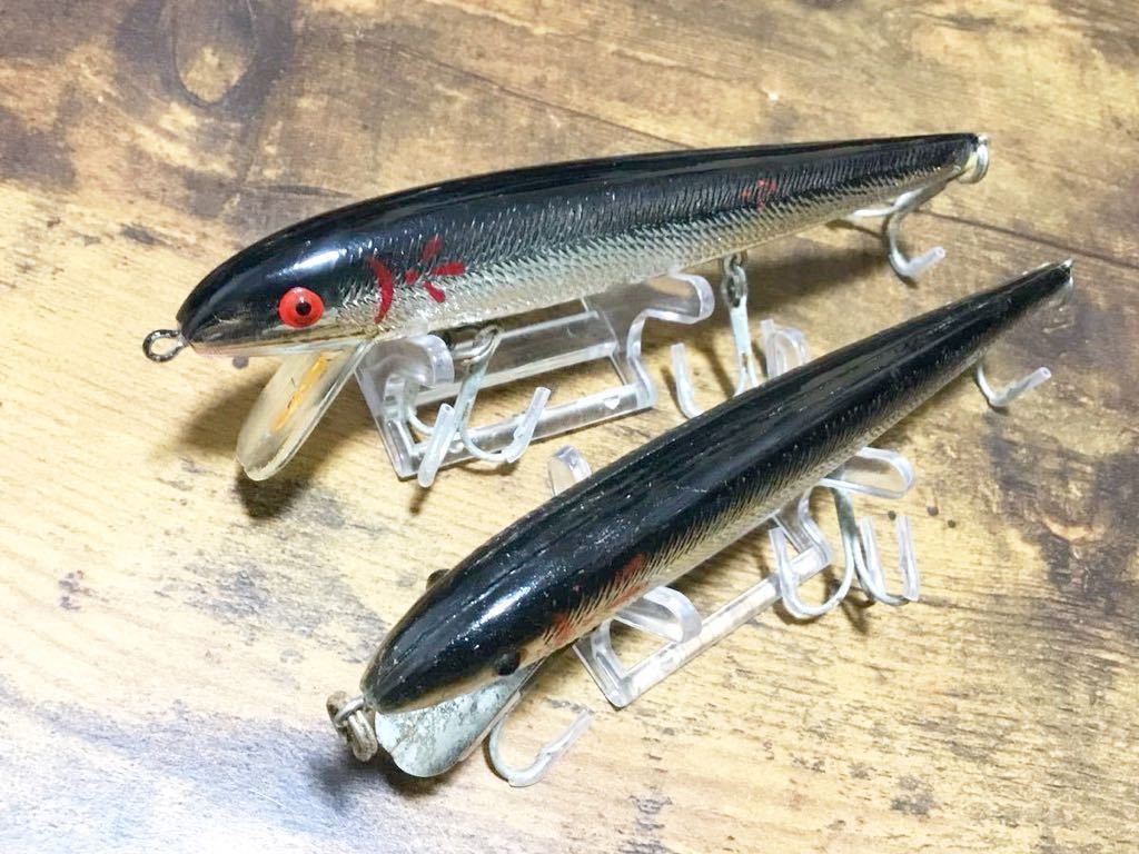 OLD/Cordell/Red-Fin/約13㎝・約17g/銀黒/2点セット/オールド/コーデル/レッドフィン/(アブ/レーベル/ボーマー)_画像2