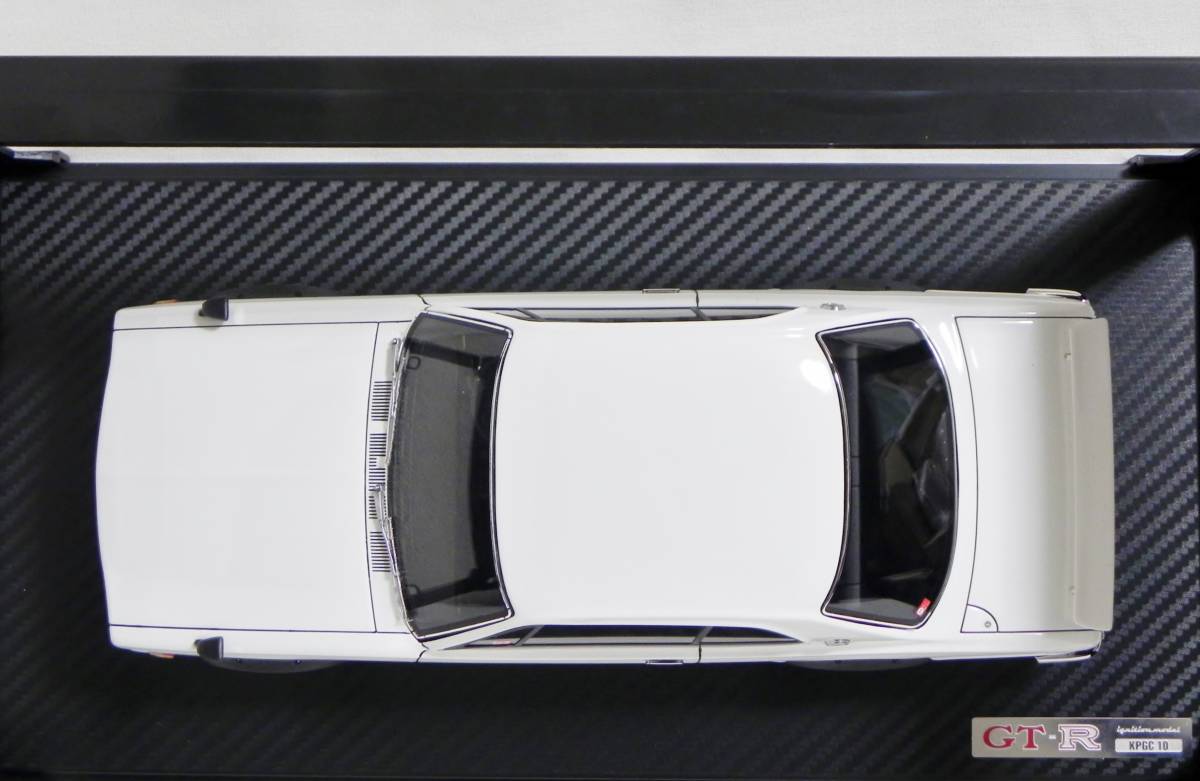 IG 3235 1/18 Nissan Skyline 2000 GT-R (KPGC10) White イグニッションモデル スカイライン ハコスカ ロンシャン XR-4_画像9