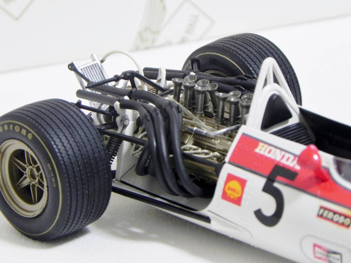 HDC限定 エブロ 1/20 ホンダ F1 RA301 #5 1968 アメリカGP HONDA 1968 AMERICA GRAND PRIX_画像8