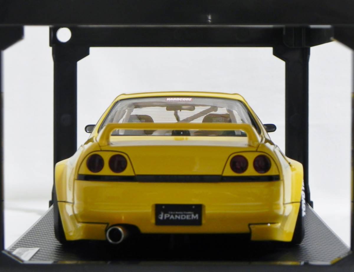 IG 3033 1/18 PANDEM GT-R (BCNR33) Yellow ignition model TRA IG 3033 1/18 PANDEM GT-R (BCNR33) Yellow ignition model TRA
