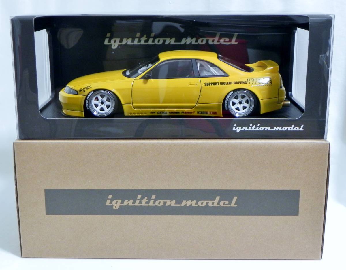 IG 3033 1/18 PANDEM GT-R (BCNR33) Yellow ignition model TRA IG 3033 1/18 PANDEM GT-R (BCNR33) Yellow ignition model TRA