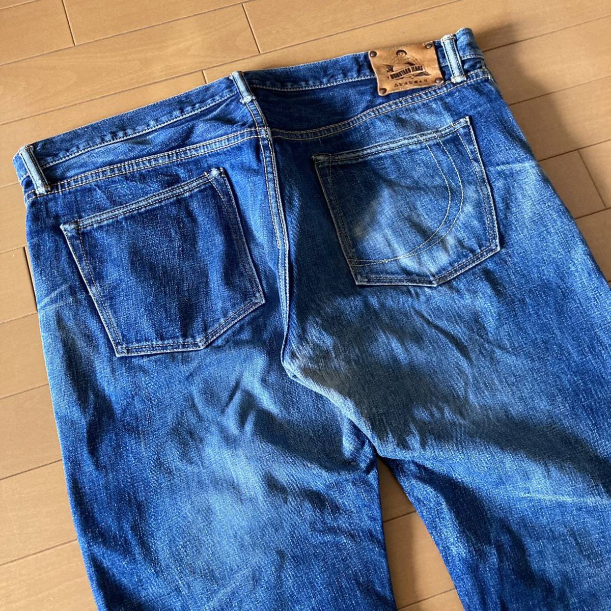 桃太郎ジーンズ 銅丹 ジッパーフライ MOMOTARO JEANS / G007-MZK / W40 /デニム /ビッグサイズ_画像5