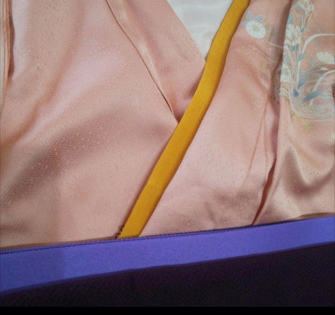 日本製》祝☆値下げ！ 即発送！卒業式の袴に♪袴下帯  青、紫系  半幅帯