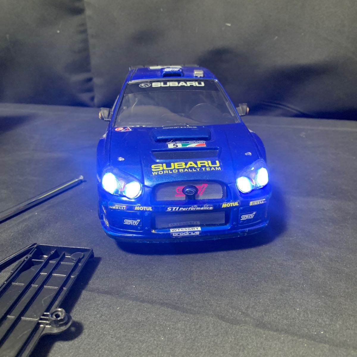 CCP 1/16 SUBARU IMPREZA WRC 2005 ラジオコントロールカー スバル インプレッサ 元箱 バッテリー 付き 動作確認済み ラジコン _画像8