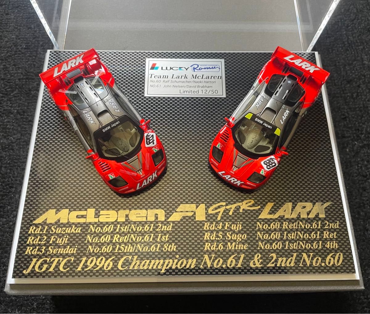 【限定品】LARK McLaren F1 GTR マクラーレン ミニカー