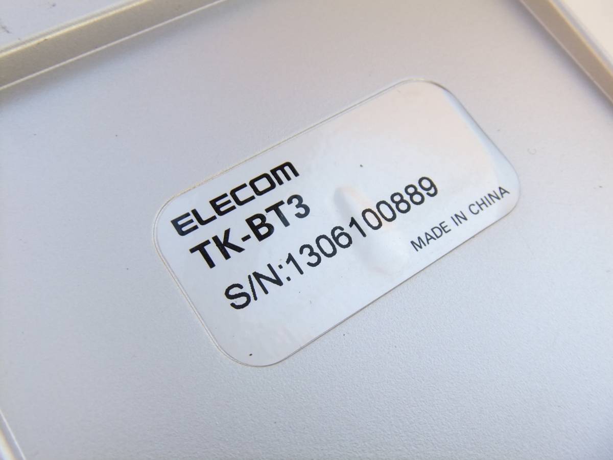 ELECOM USB кабель  подключение  ... клавиатура  TK-BT3