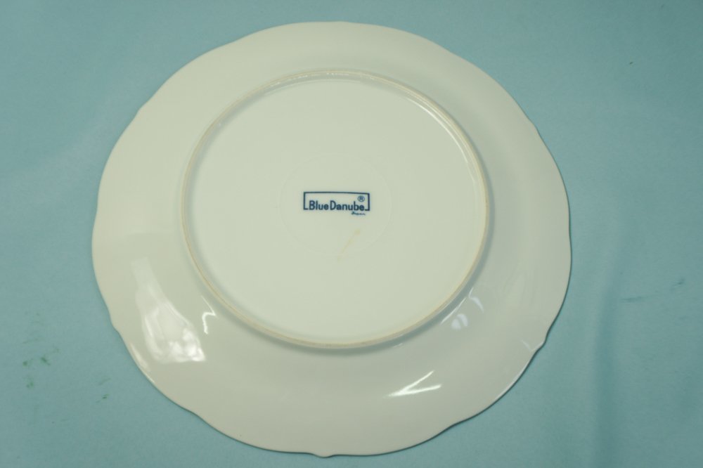 (N)(中古品) Blue Danube 大プレート 26cm 6点 セット ディナープレート 食器 ブルーダニューブ 洋食器_画像10