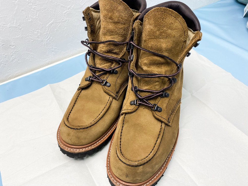 （K)REDWING (レッドウィング) 2926 Sawmill ソーミル オリーブモハヴェラフアウト　US10.5D-約28.5cm_画像4