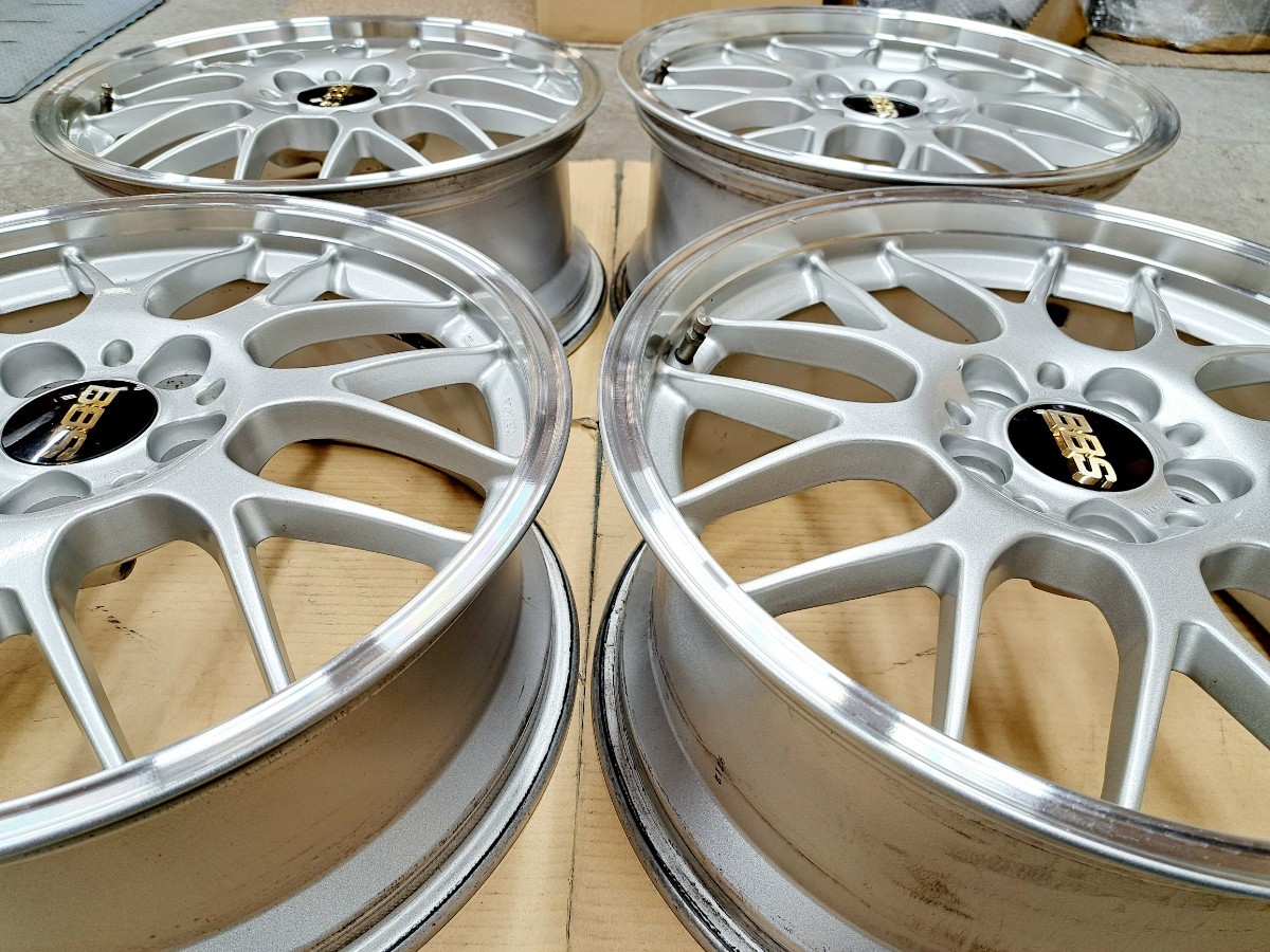 【美品】BBS RG-R RG738 RG739 ホイール 4本 18インチ 7.5J 8.5J 114.3 鍛造 ホンダ S2000 トヨタ アルファード ヴェルファイア 定価50万円_画像7