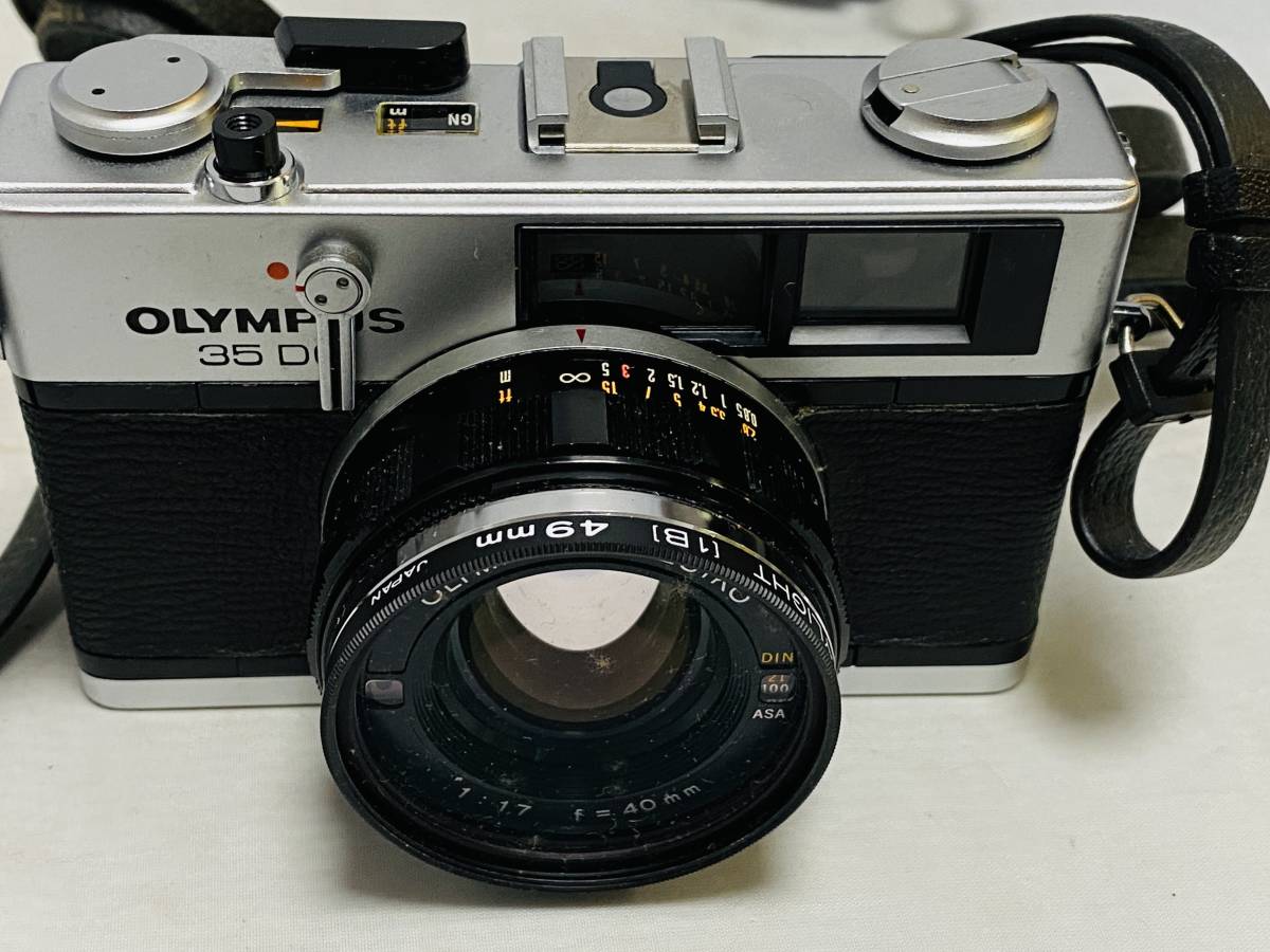 オリンパス OLYMPUS-35 LC 1:1.7 f=42mm /Olympus 35 DC F.ZUIKO f40mm 1:1.7 レンジファインダーカメラ/NIKKOR-Q.C 1:3.5 F13.5cm_画像4