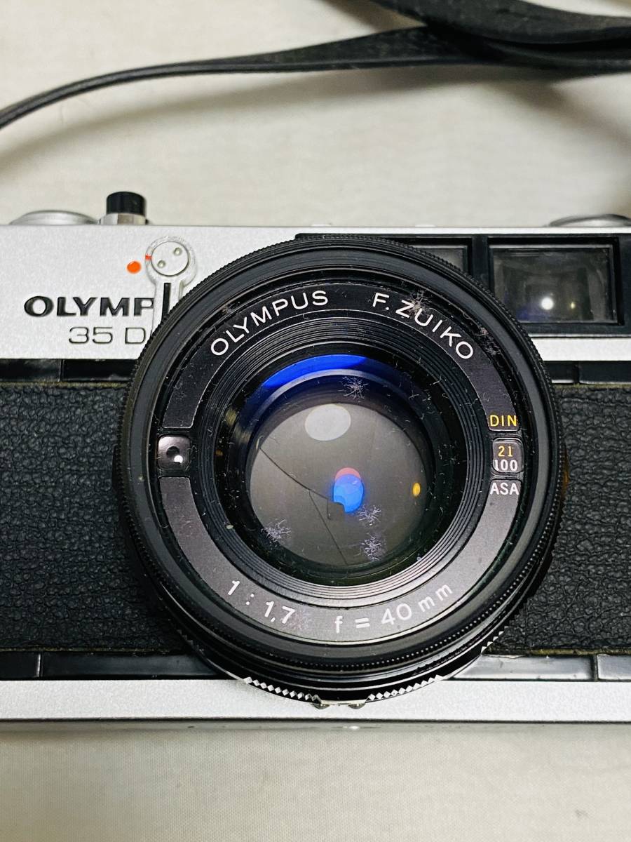 オリンパス OLYMPUS-35 LC 1:1.7 f=42mm /Olympus 35 DC F.ZUIKO f40mm 1:1.7 レンジファインダーカメラ/NIKKOR-Q.C 1:3.5 F13.5cm_画像5