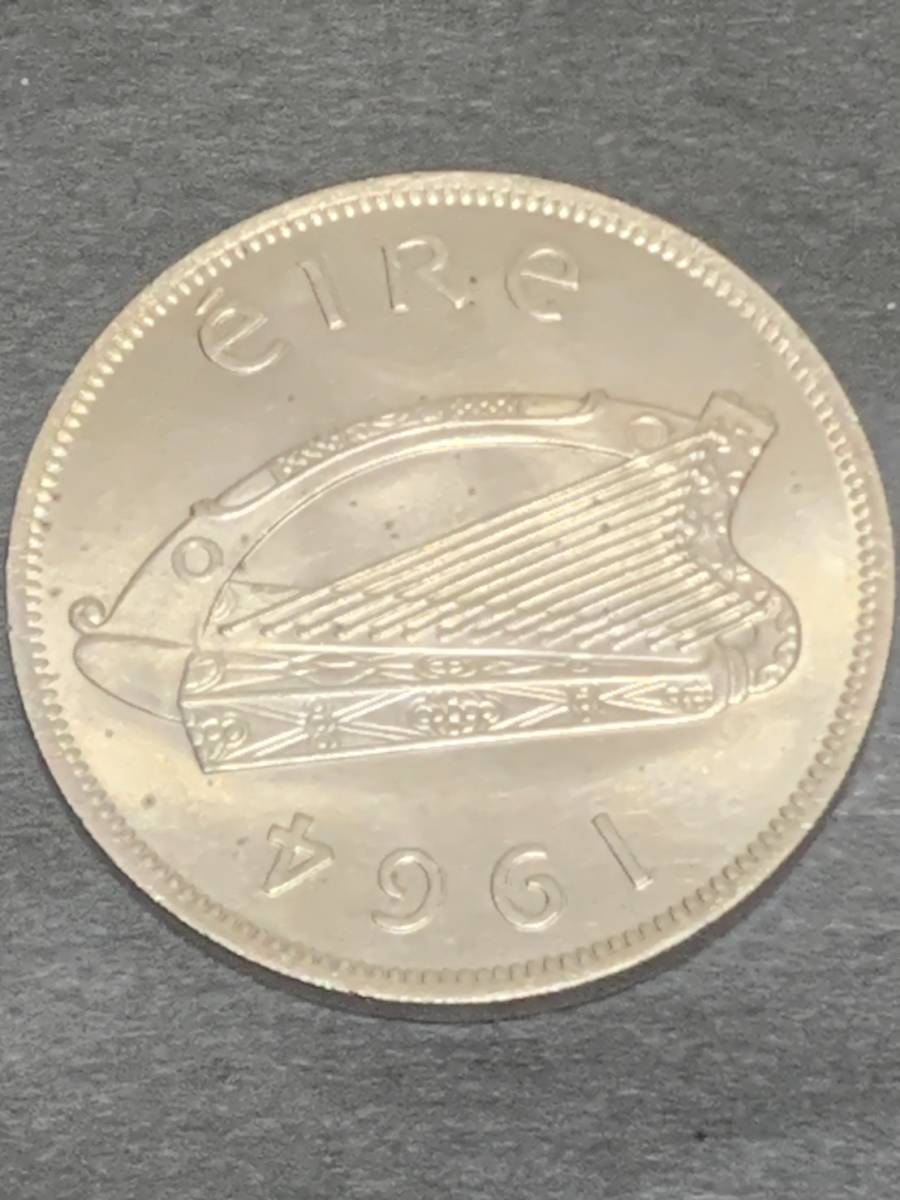 アイルランド コイン 1964年 美品 ア026_画像3
