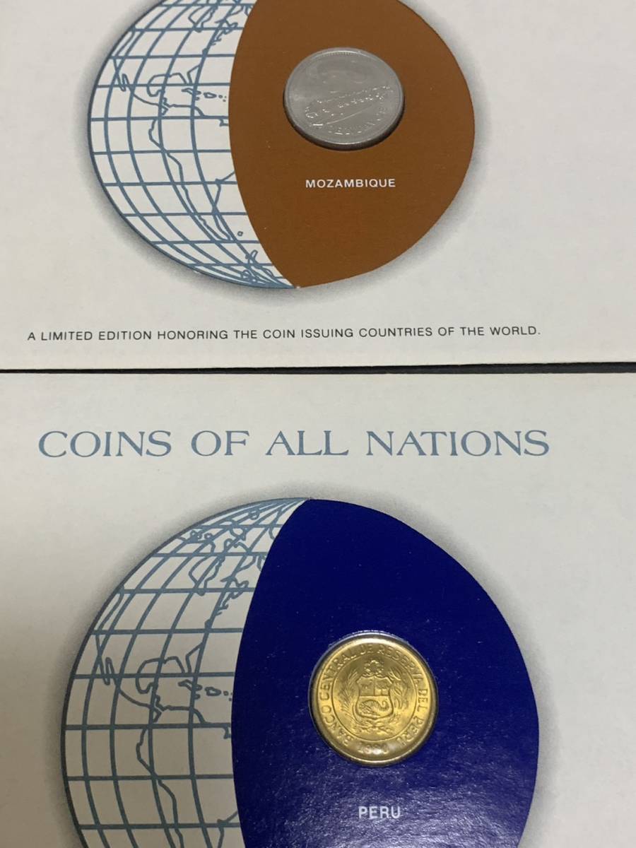 世界の偉大なコインシリーズ 6種 おまとめ ペルー コロンビア ネパール 他 画像判断 美品 ア176_画像5