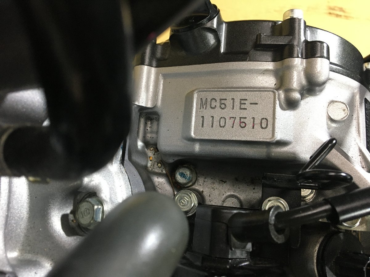 CBR250RR　ABS　MC51　低走行9159㎞　実動　エンジン　中期　レストア　組み換え　ストック　ＯＨにも　圧縮14Ｋ13Ｋ（中古）2431-Z2669_画像6