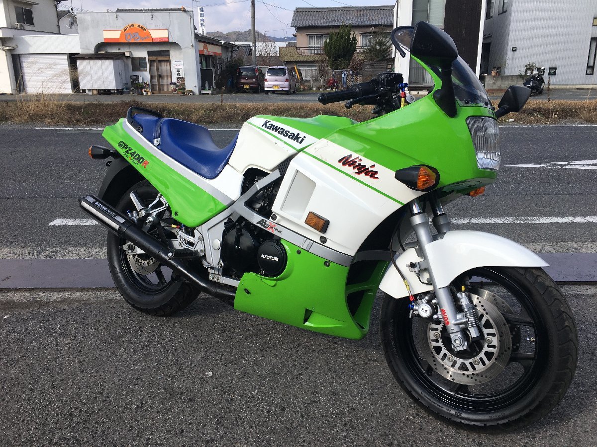 カワサキ GPZ400R ZX400D 実働 車検R6年4月 キレイめ モリワキ フォーサイト マフラー レストア カスタムベースにもの画像1