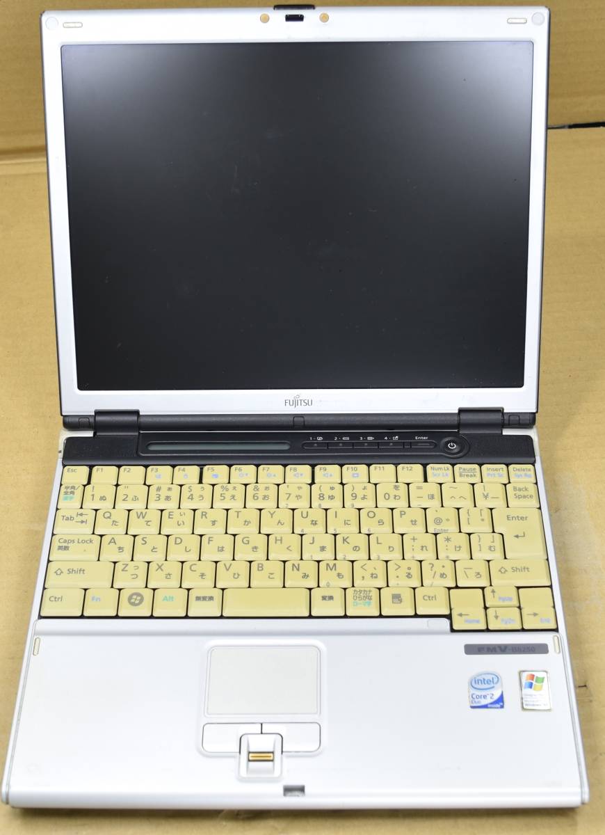 ジャンク FMV-LIFEBOOK B FMV-B8250 FMVNB6H3 CPU:Core2DuoU7500 メモリー:1.06GB HDD:40 NP2_画像1