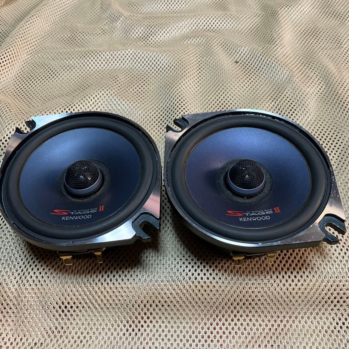 KENWOOD 10cmスピーカー　ステージⅡ