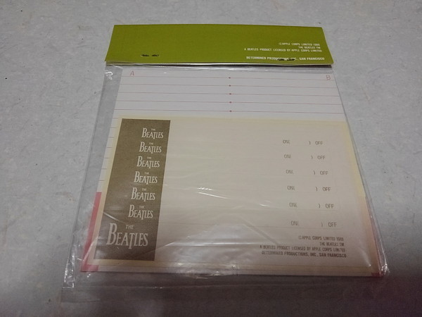 ●　ビートルズ　【　1988　カセットレーベル セット　♪未開封新品　】　The Beatles_画像2