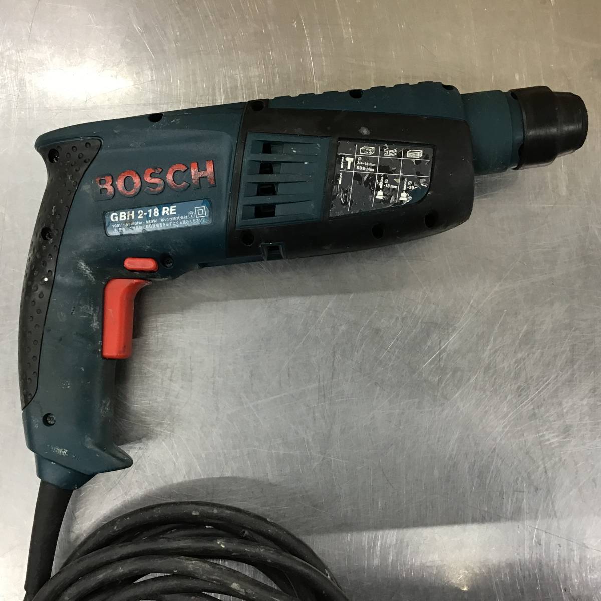 【中古品】★ボッシュ(BOSCH) ハンマドリル GBH2-18RE_画像3