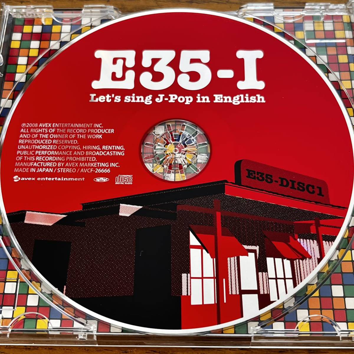 帯付き CD 3枚組 E35 英語で歌おう J-Pop ボビー・コールドウェル ボビー・キンボール スティーヴ・ルカサー ディスク良好_画像3