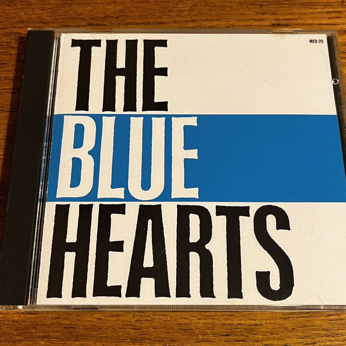 CD THE BLUE HEARTS ザ・ブルーハーツ ディスク良好 MED-20 87年 1STプレス 甲本ヒロト 真島昌利 _画像1