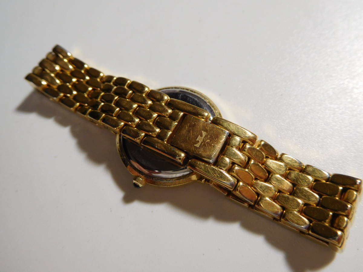  Tecnos. наручные часы женский кварцевый натуральный бриллиант Gold 