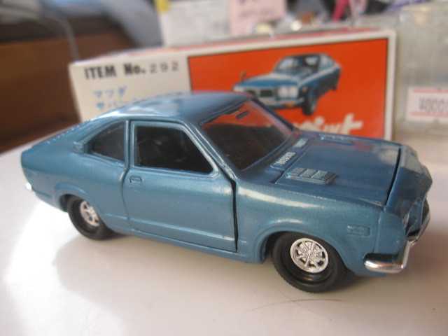 ダイヤペット No.292　マツダ サバンナ　ロータリークーペGSⅡ　RX-3　1/40　1972年　日本製【同封可】_画像1