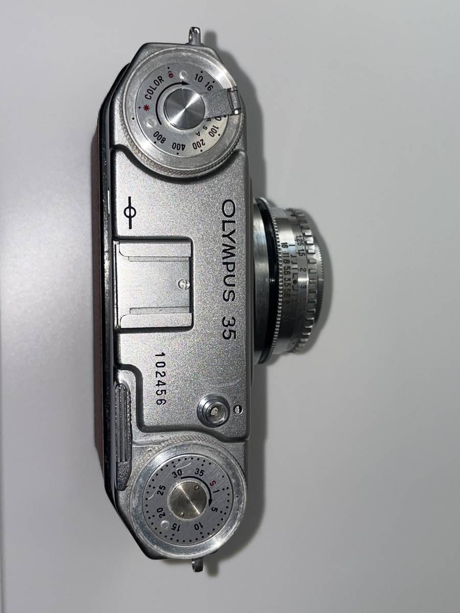 【返品保証】【動作確認済み】オリンパス OLYMPUS35K+D.Zuiko F.C. 1:3.5 F=40m【電池不要です】【クラシックフィルムカメラ】【送料無料】_画像4