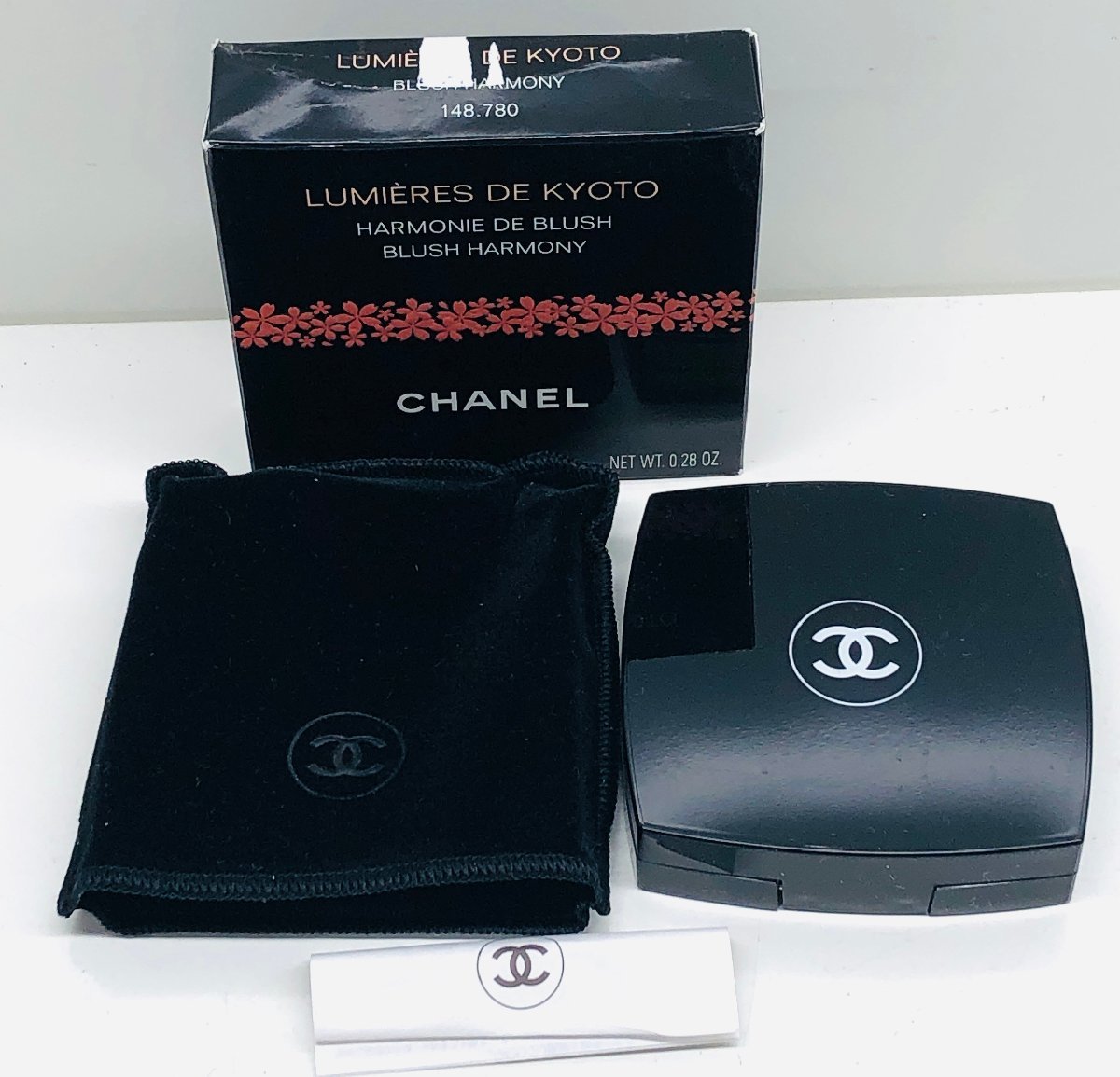 【長期保管品】CHANEL　シャネル　ルミエールデゥキョウト　フェイスパウダー　箱/布袋_画像1