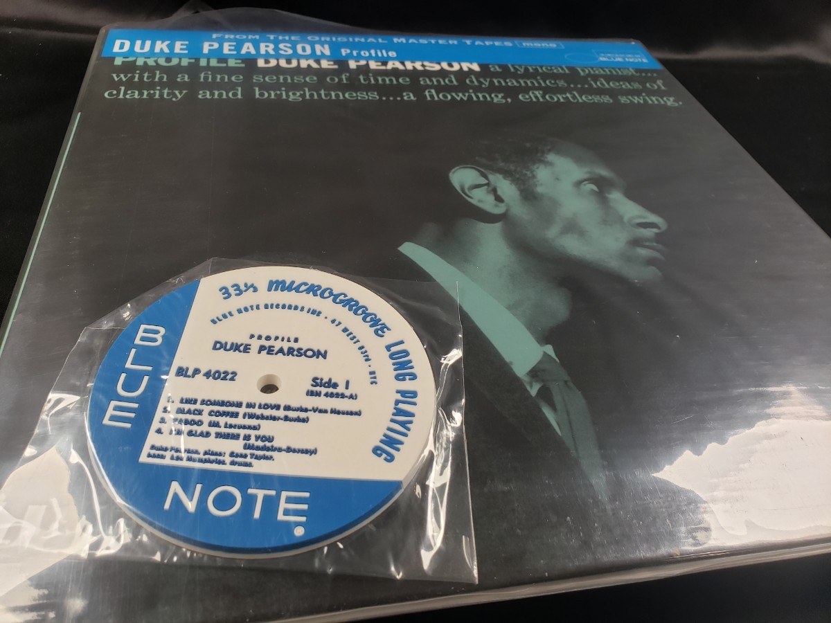 ★未開封新品★ プレミアム復刻 duke pearson profile コースター付　検 miles davis bill evans sonny rollins art pepper blue note _画像3