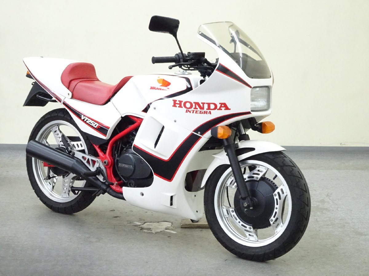 HONDA VT250F INTEGRA【動画有】ローン可 土曜日現車確認可 要予約 MC08 インテグラ ホンダ 売り切り_画像1