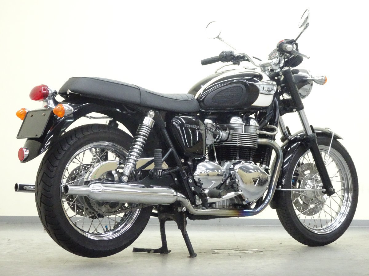 Triumph Bonneville T100【動画有】ローン可 車検残有 土曜日現車確認可 要予約 SMTTJ915 865cc ボンネビル トライアンフ 売り切り_画像2