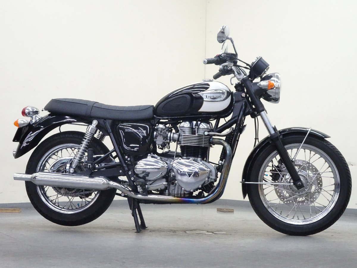 Triumph Bonneville T100【動画有】ローン可 車検残有 土曜日現車確認可 要予約 SMTTJ915 865cc ボンネビル トライアンフ 売り切り_画像4