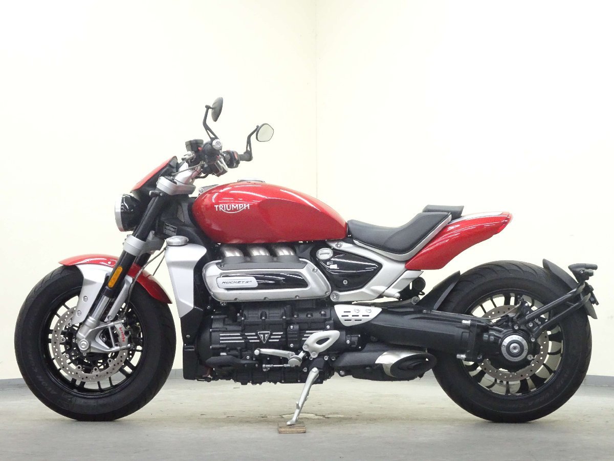 Triumph ロケット3 R【動画有】ローン可 ロケットIII 2BL-YJJ2500 ETC2.0 2500cc トライアンフ 車体 売り切り_画像5