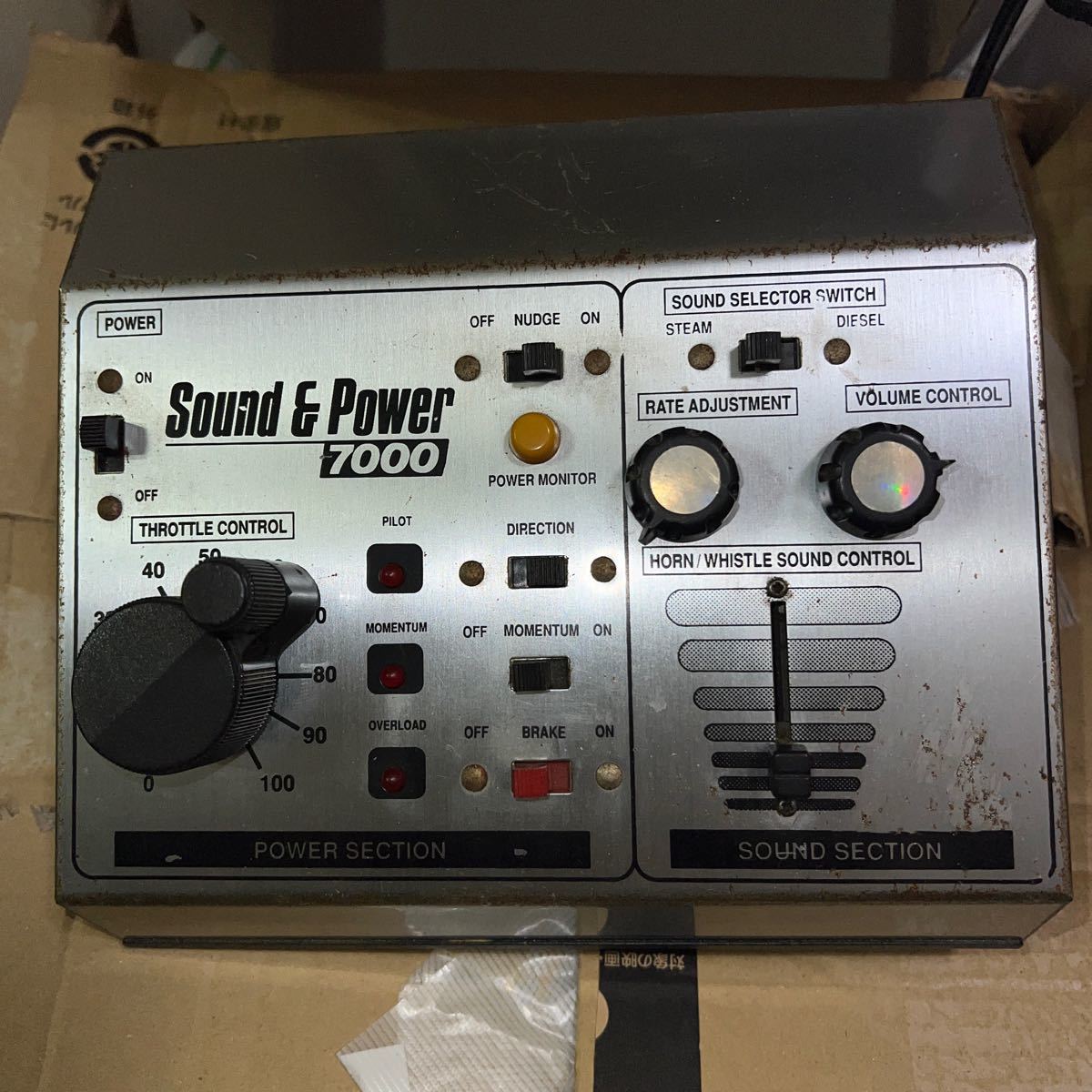 Sound & Power 7000 鉄道模型コントローラー_画像3