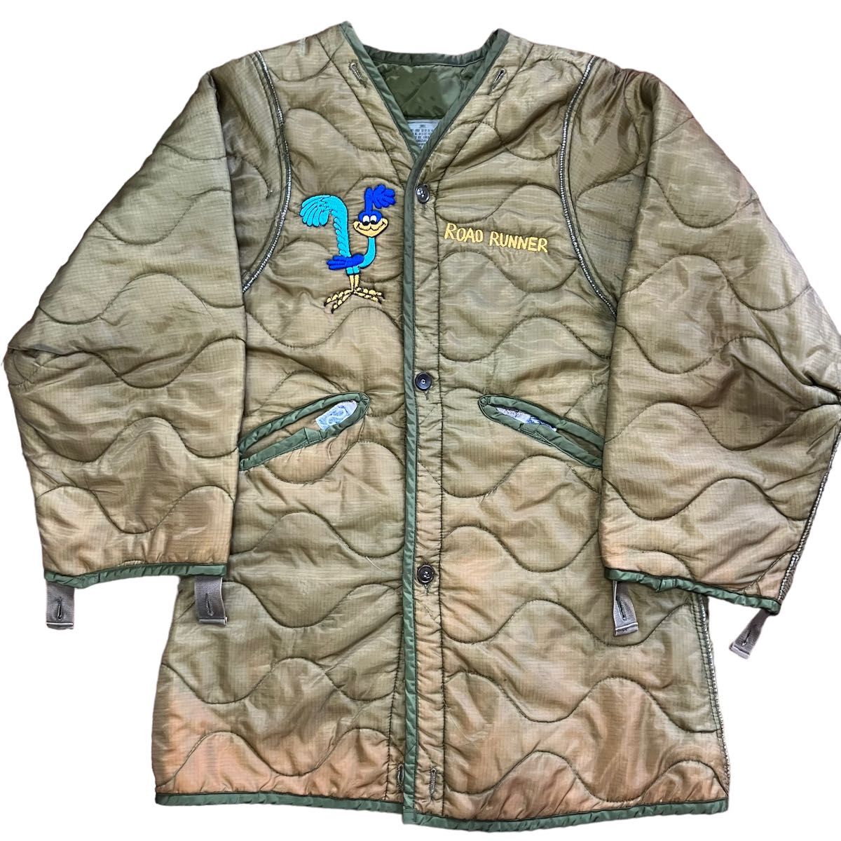 スーベニアジャケット キルティングライナー ロードランナー ミリタリー 刺繍