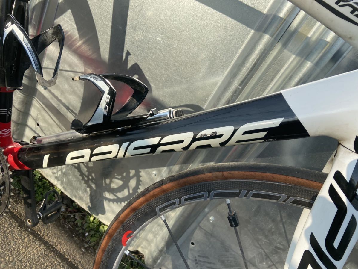 基本的な点検込み。ロードバイク LAPIERRE XELIUS 2x10 700C ULTEGRA フルカーボン製 使用感あり。の画像8