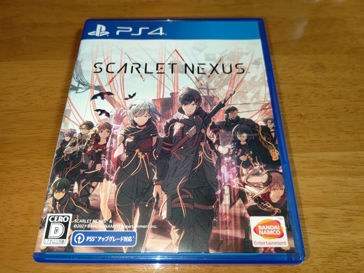 中古 送料無料　PS4 スカーレットネクサス　SCARLET NEXUS_画像1