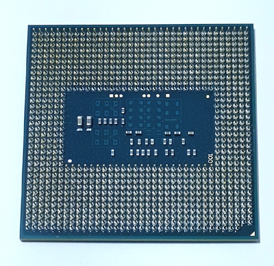 動作品 Intel Core i5-4200M 2.50GHz SR1HA_発送実物(裏面)です。ピン曲がり無し