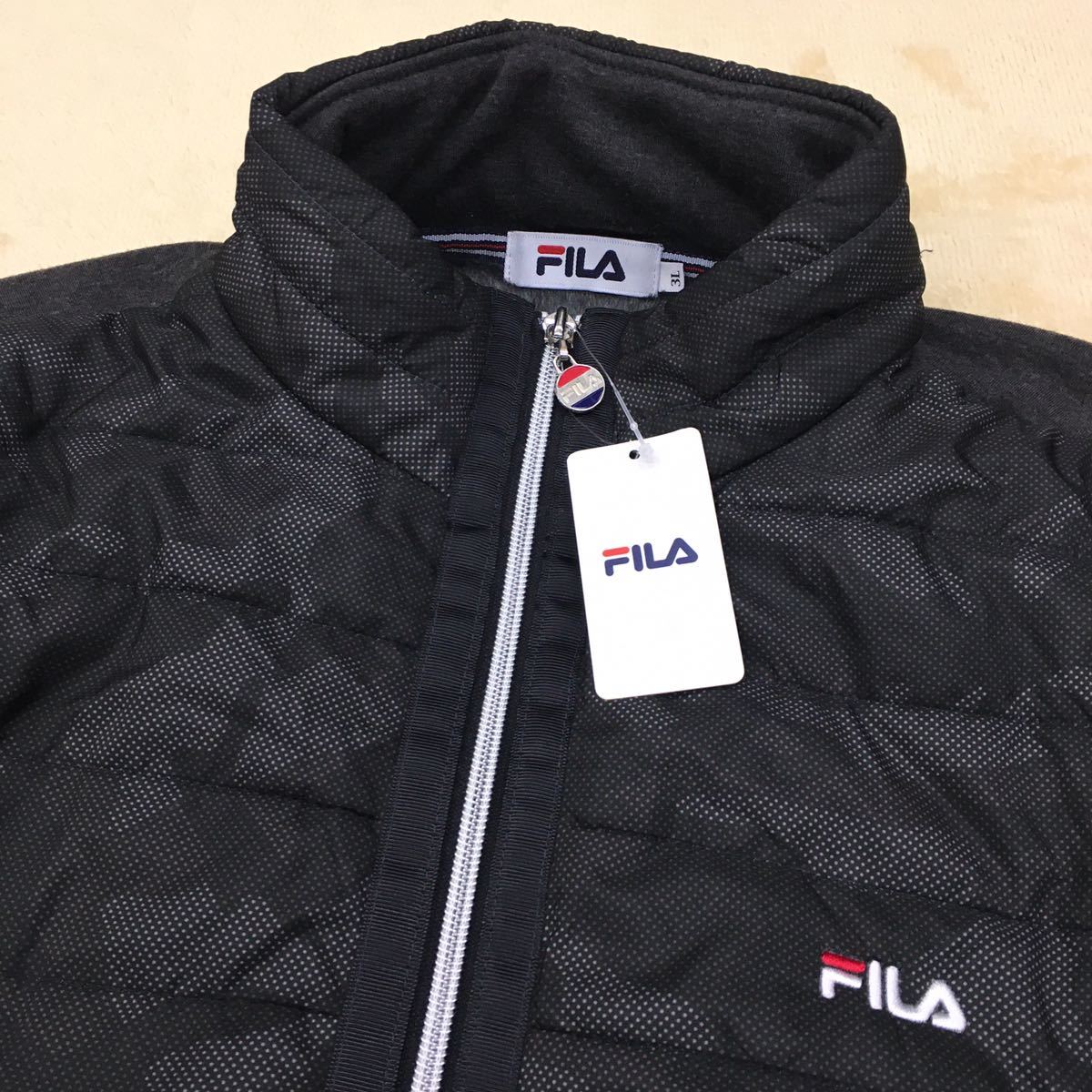 FIRA GOLF Golf wear sport cotton inside jacket camouflage pattern switch snowsuit lining nappy fleece lady's large size 3L tag attaching unused 