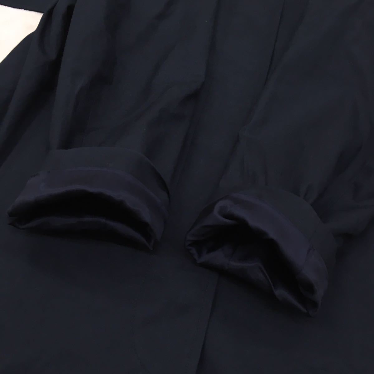 Brooks Brothers Brooks Brothers длинное пальто bell tedo формальный бизнес хлопок подкладка cupra женский размер 2 чёрный 