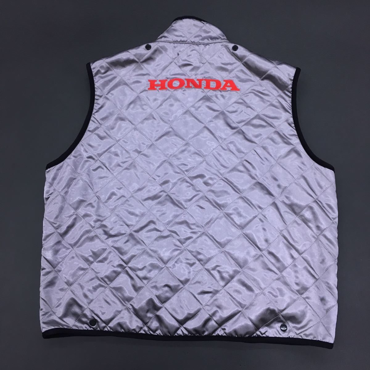 HONDA Honda мотоцикл Japan стеганое полотно лучший мотоцикл одежда подкладка флис зимний костюм мужской LL silver gray OSYTH-G3J