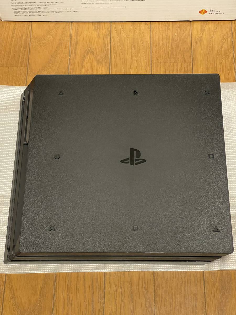 PS4 Pro 本体 セット 1TB ブラック SONY PlayStation4 CUH-7200B 初期化 動作確認済_画像3