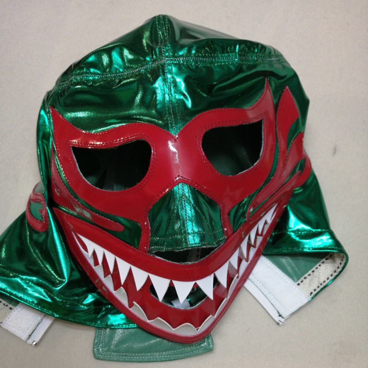 ミル・マスカラス　緑特殊　鮫口　オーバーマスク　メキシカンマスクの伝説　昭和レトロ　_画像3