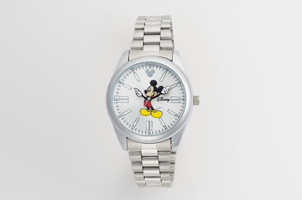 1円～ 1スタ アナザーヘブン×Disney限定MICKEYミッキーマウス別注コラボ時計オイスターパーペチュアル41mm7colors/シルバーSILVER_画像6