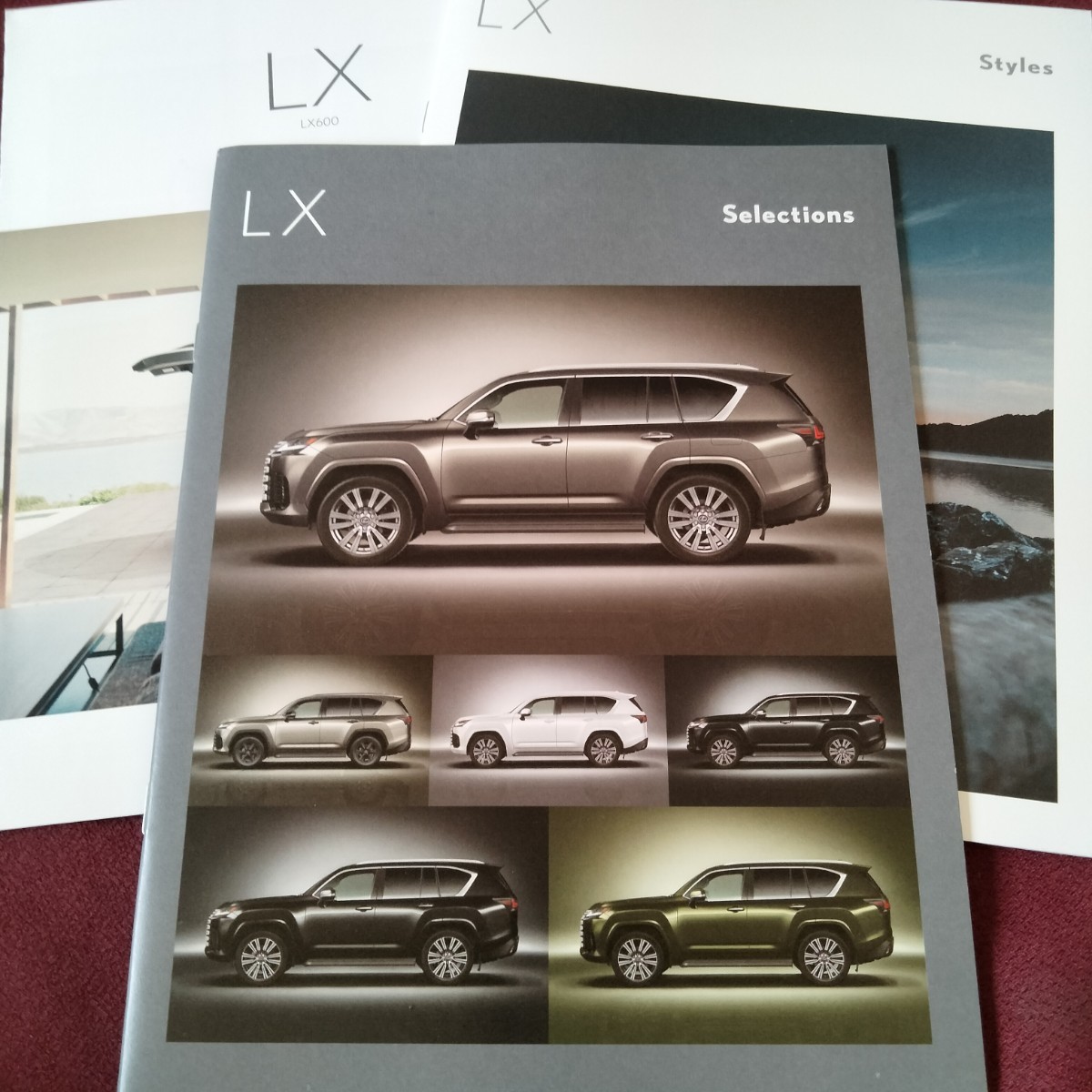 最新版 レクサス LX カタログ Selections 19ページ Styles 27ページ Lexus Dealer Option 5 ページ Lexus LX600の画像1
