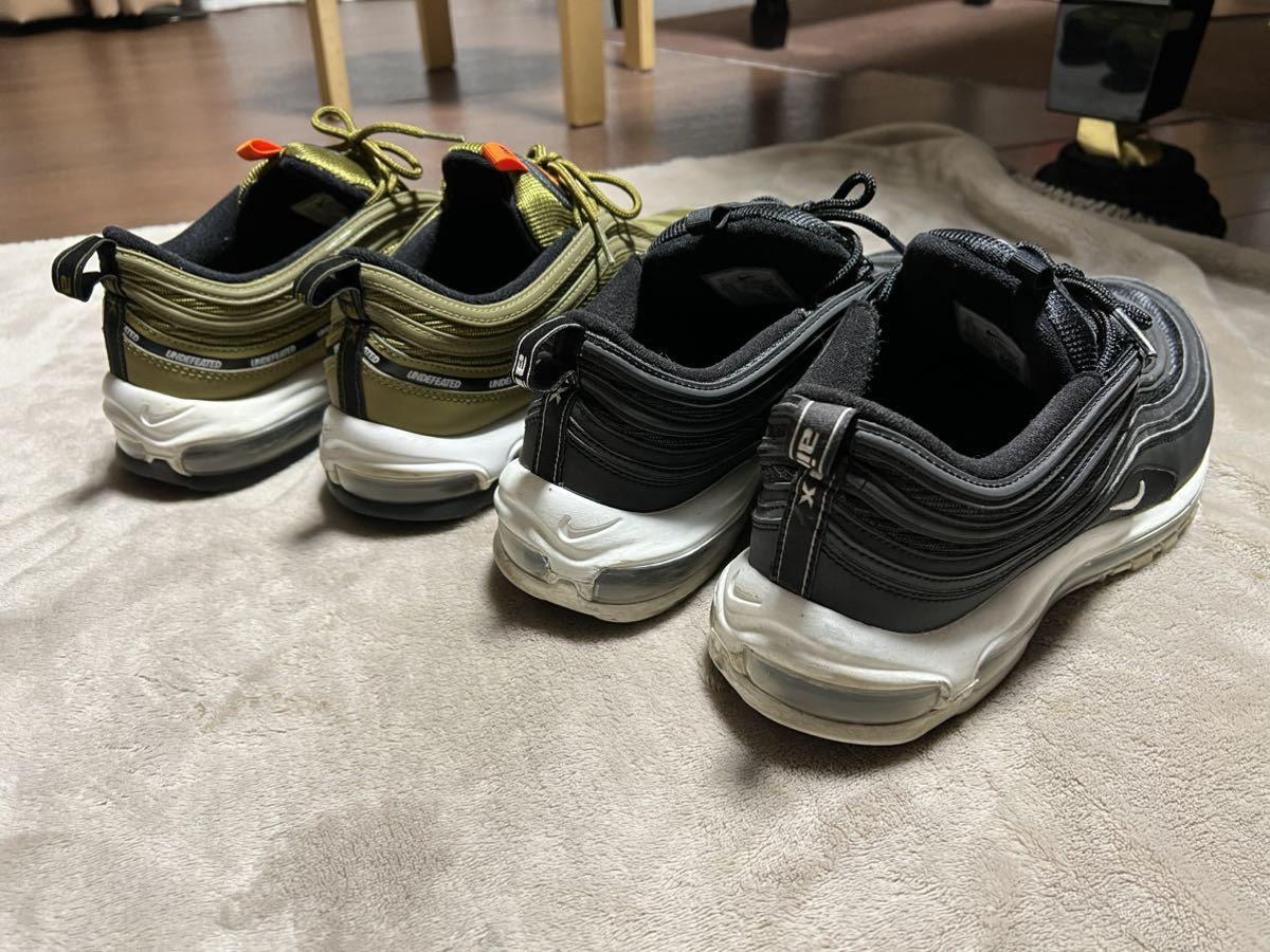 NIKE air max 97 размер 29cm 2 пар комплект прекрасный товар 