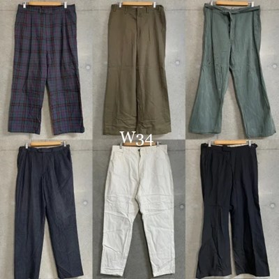 30着 MIXパンツ Men's W34~W38 US古着 ユーロ古着 カテゴリーミックス 検品済 SRC古着卸 セット まとめ売り 仕入れ 卸売り_画像2