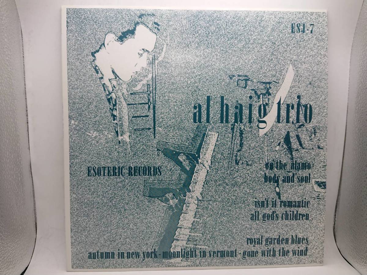 72/THE　AL　HAIG　TRIO/ESOTERIC　RECORDS/レコード/長期保管品_画像1