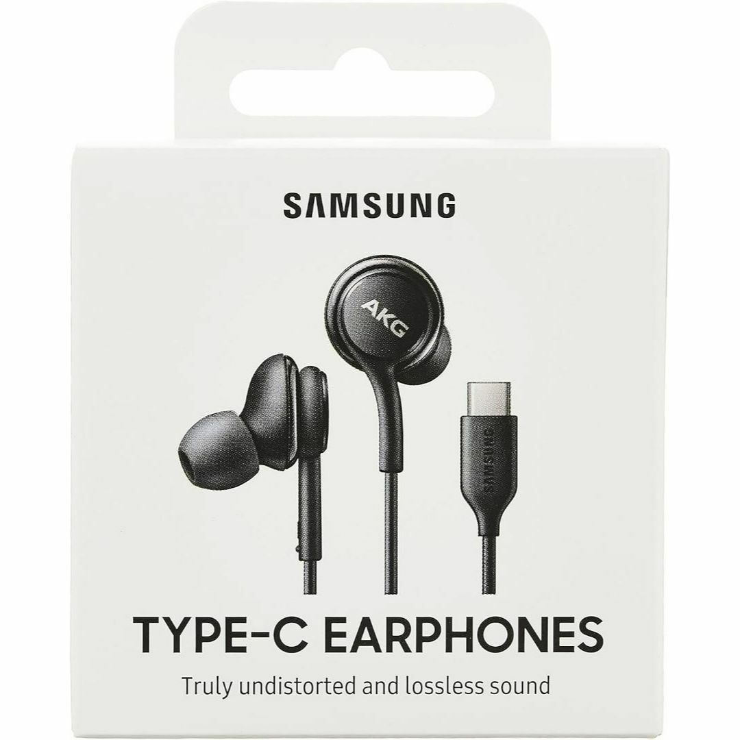 Samsung Type-C Earphones イヤホン EO-IC100 ブラック_画像1